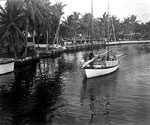 Sailboating in Ft. Lauderdale, 1946