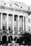Flags Flying In Front of the Lake County Courthouse, Tavares, 194-
