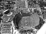 Aerial View of Orange Bowl Miami, Florida, 1950-