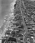  Aerial view from 21st Street South Miami Beach, Florida, 1963