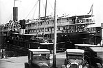 Steamship at Clyde Line Docks, 1925 B