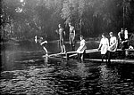 People on Diving Platform, De Leon Springs, 189-