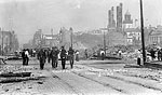 Corner of Bay and Main Streets After the Fire of 1901, Jacksonville