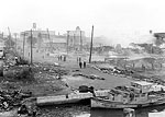 Devastation at the Waterfront Caused by Fire, Tampa, 1919