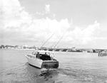 Yacht Farmall Off Palm Beach, Palm Beach Florida, 1959