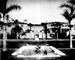 Garden View of Playa Riente, Palm Beach Florida, 1928