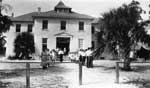 Students and Teachers Outside Pitchford School, Jupiter, Florida, 1921