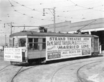 Streetcar with Advertisment Tampa, 1931